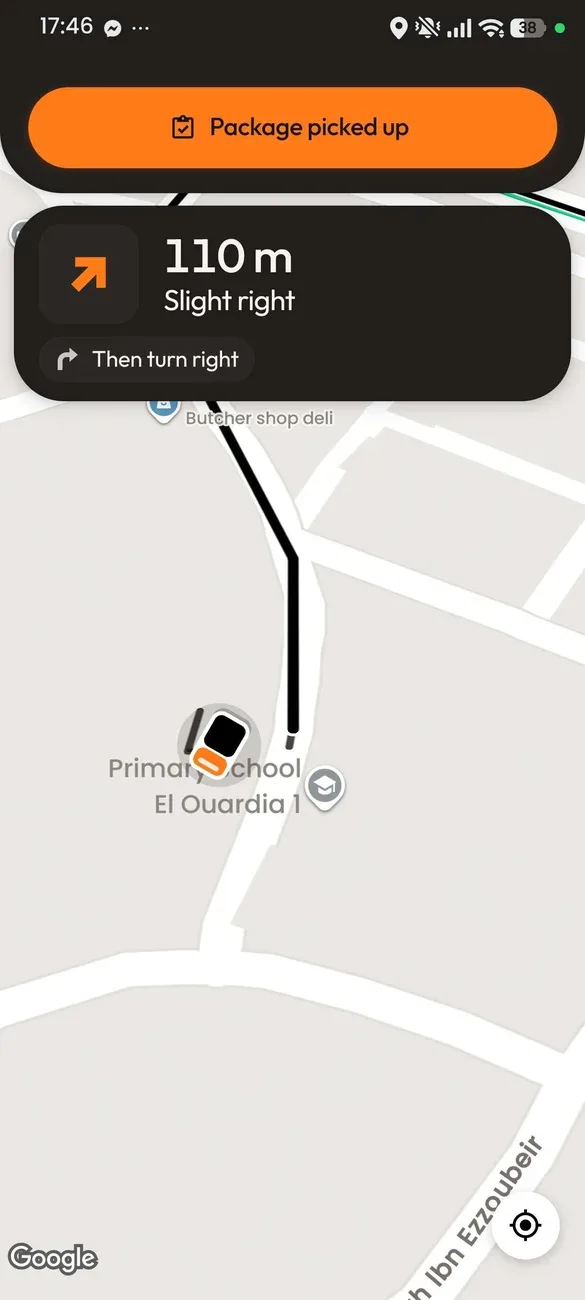 In-app navigation